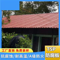 山东新型TSP防腐金属覆膜板 防腐蚀屋面瓦 彩色金属瓦